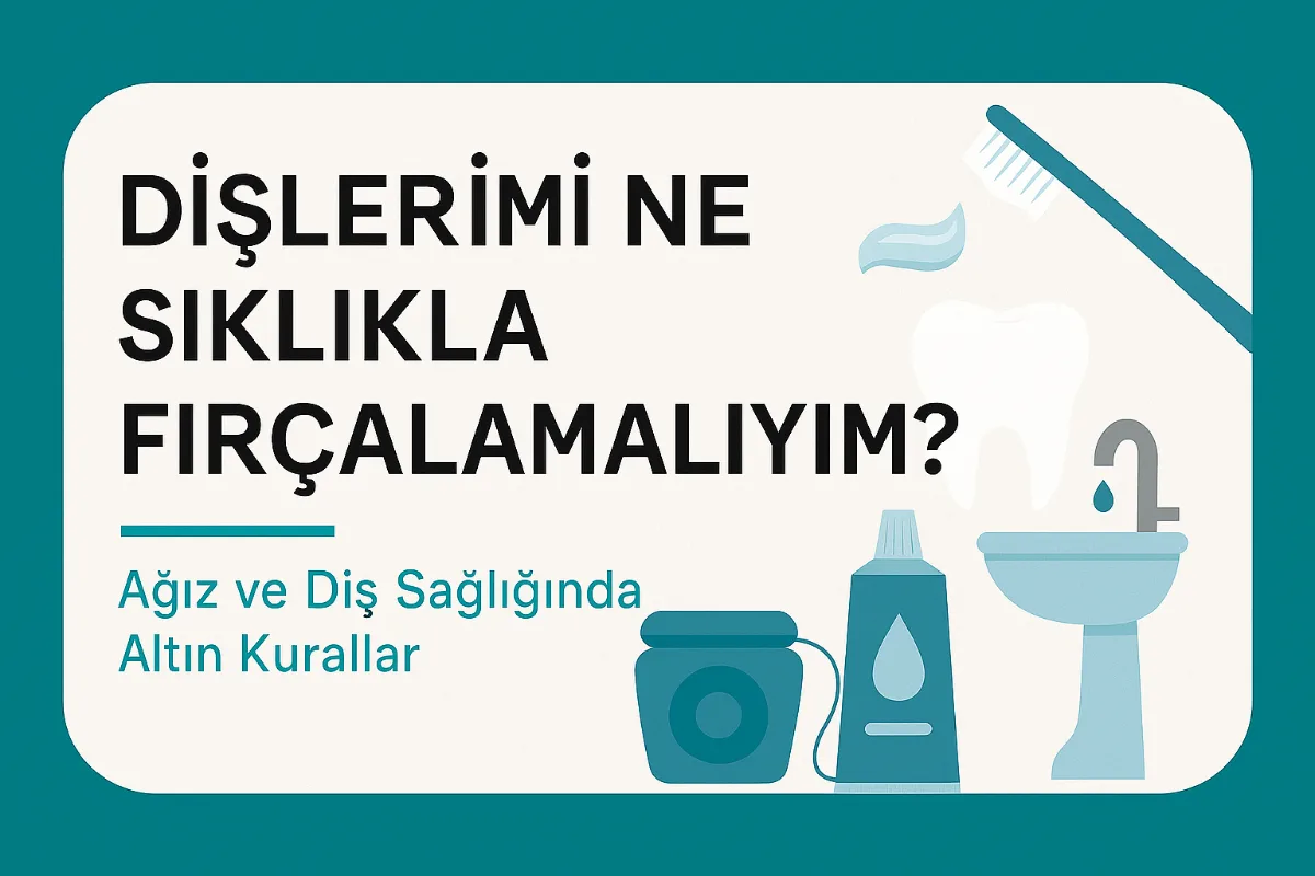 Diş fırçalama rutini — macun sürülmüş yumuşak kıllı diş fırçası tutan el